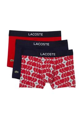 Calzoncillos Lacoste Casual Rojo para Hombre