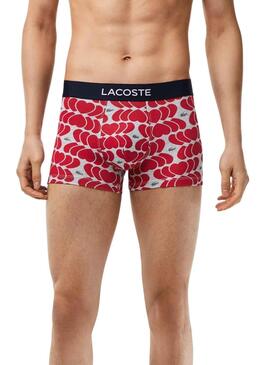 Calzoncillos Lacoste Casual Rojo para Hombre