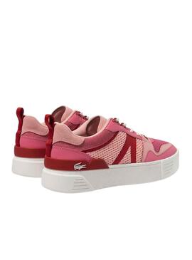 Zapatillas Lacoste Heel Pop Rosa para Mujer