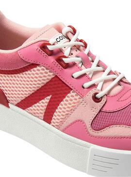 Zapatillas Lacoste Heel Pop Rosa para Mujer