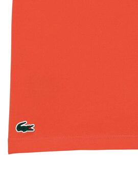 Camiseta Lacoste Sport Naranja para Hombre