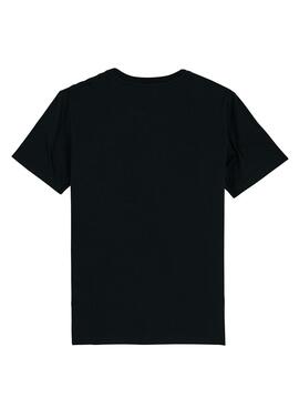Camiseta Klout Basica Algodon Organico Negro