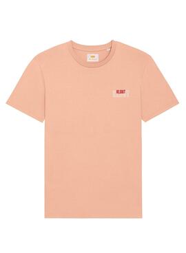 Camiseta Klout Graphic Rosa Salmon