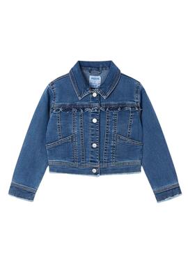 Cazadora Mayoral Denim Medio Azul para Niña