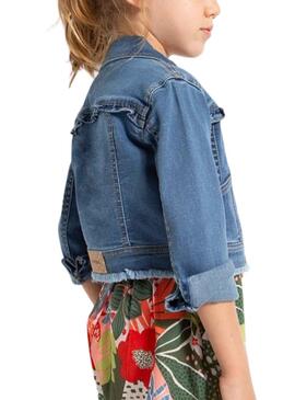 Cazadora Mayoral Denim Medio Azul para Niña