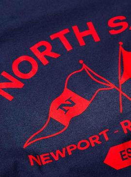 Camiseta North Sails Newport Marino Hombre