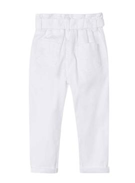 Pantalón Mayoral Slouchy Blanco para Niña