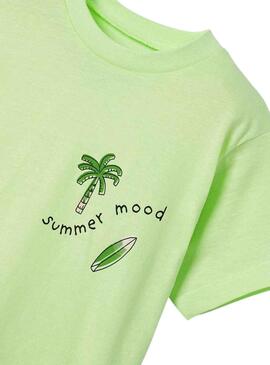 Set 2 Camisetas Mayoral Print Verde Niño