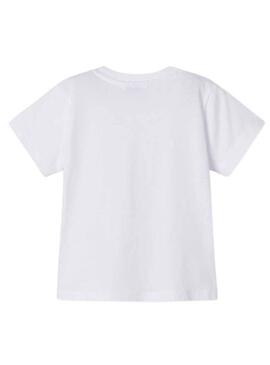 Camiseta Mayoral Palms Blanco para Niño