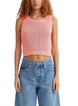 Top Levis Baby Rosa para Mujer