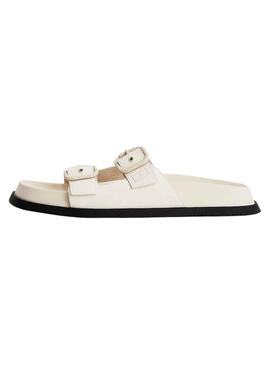 Sandalias Tommy Jeans Fancy Beige para Mujer