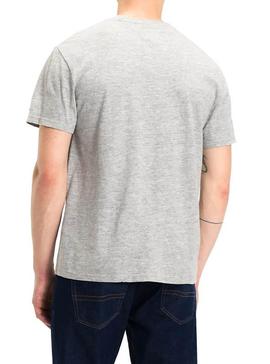 Camiseta Tommy Jeans Collegiate Gris