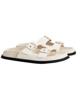 Sandalias Tommy Jeans Fancy Beige para Mujer