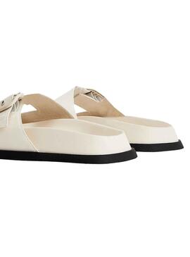 Sandalias Tommy Jeans Fancy Beige para Mujer