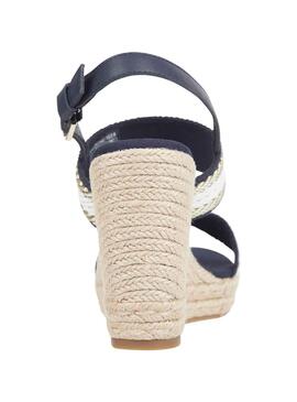 Sandalias Tommy Hilfiger Webbing Marino para Mujer