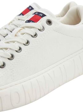 Zapatillas Tommy Jeans Cupsole Blanco para Mujer