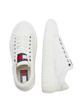 Zapatillas Tommy Jeans Cupsole Blanco para Mujer