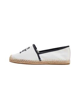 Alpargatas Tommy Hilfiger Embroidery Blanco Mujer