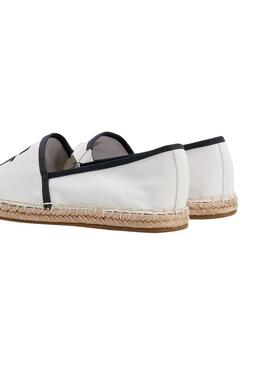 Alpargatas Tommy Hilfiger Embroidery Blanco Mujer