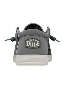 Zapatillas Hey Dude Wally H2O Gris para Hombre