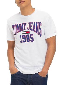 Camiseta Tommy Jeans Collegiate Blanco