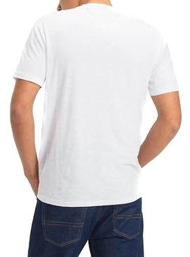 Camiseta Tommy Jeans Collegiate Blanco