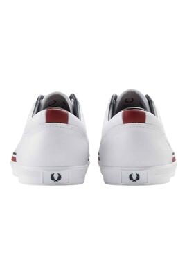 Zapatillas Fred Perry Perf Leather Blanco Hombre