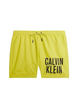 Bañador Calvin Klein Intense Amarillo para Hombre