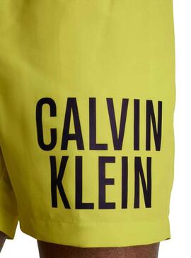 Bañador Calvin Klein Intense Amarillo para Hombre