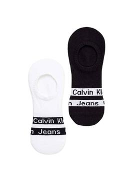 Calcetines Calvin Klein Footie High Negro Hombre