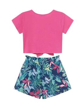 Conjunto Mayoral Nudo Rosa para Niña