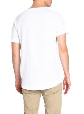Camiseta Lee Trend Blanco Hombre