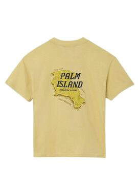 Camiseta Mayoral Palm Island Amarillo para Niño