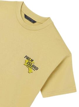 Camiseta Mayoral Palm Island Amarillo para Niño