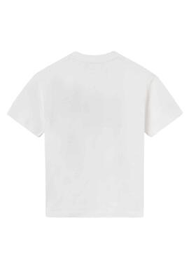 Camiseta Mayoral Embossed Blanco para Niño
