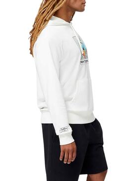 Sudadera New Balance Art Blanco para Hombre