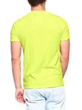 Camiseta Superdry Low Roller Neon Hombre