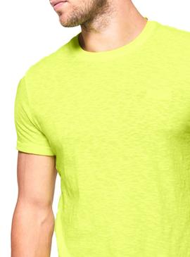 Camiseta Superdry Low Roller Neon Hombre