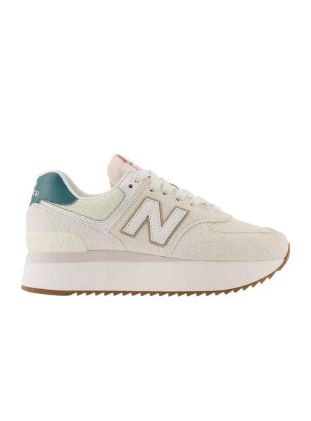 Zapatillas New Balance WL574 Beige