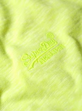 Camiseta Superdry Low Roller Neon Hombre