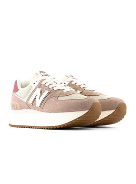 Zapatillas New Balance WL574 Rosa para Mujer