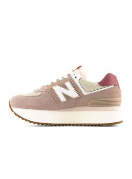 Zapatillas New Balance WL574 Rosa para Mujer