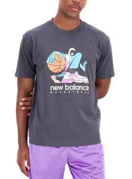 Camiseta New Balance Art Marino para Hombre