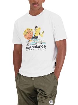 Camiseta New Balance Art Blanco para Hombre