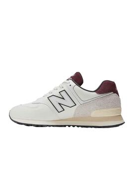 Zapatillas New Balance U574 Granate para Hombre