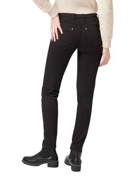 Pantalón Naf Naf Stretch Negro para Mujer