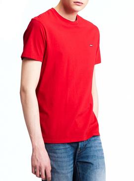 sentar Grave Entrelazamiento Camiseta Levis Icon Rojo Hombre