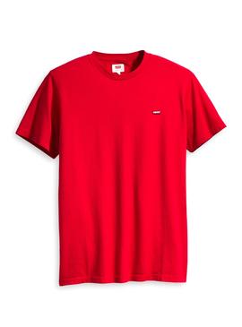 Camiseta Levis Icon Rojo Hombre