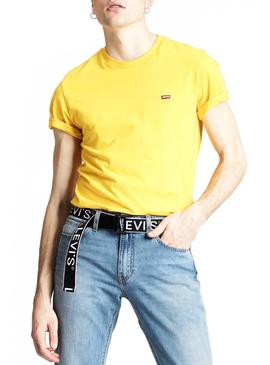 Camiseta Levis Icon Amarillo Hombre