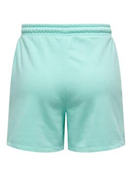 Shorts Only Sasja Turquesa para Mujer